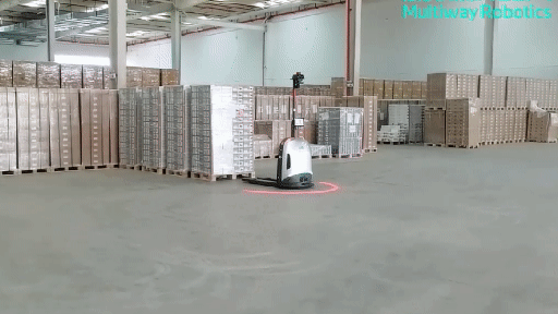 Steigern Sie Ihre Produktivität mit dem Multiway X1: Der autonome Gabelstapler, auf den Sie gewartet haben.