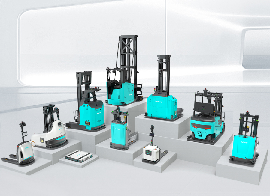 Vollständige Serie, vollständige Szenenabdeckung, Multiway AGV-Gabelstapler für intelligente Logistiklösungen