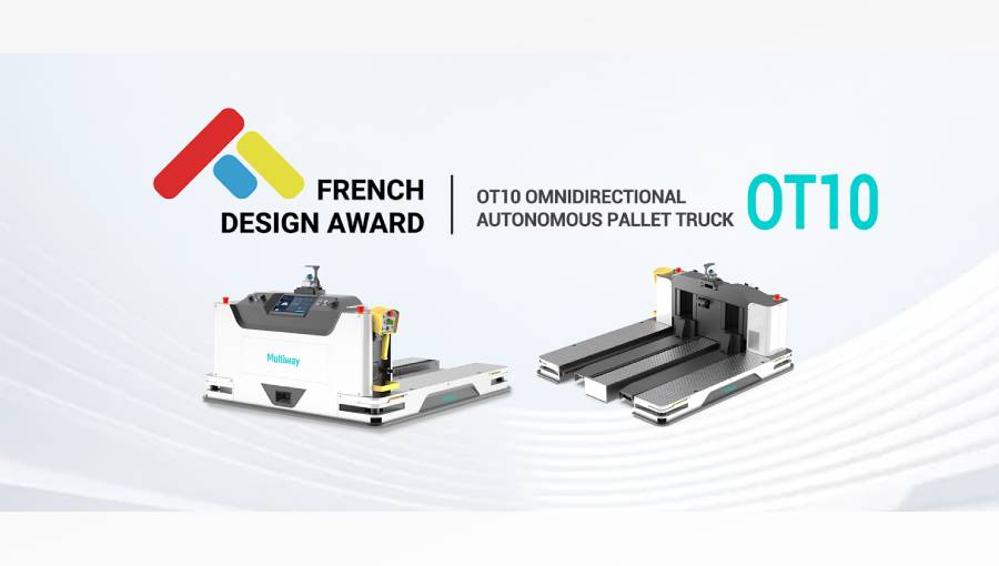 Neuproduktvorstellung | Der omnidirektionale autonome Paletten-Gabelstapler OT10 von Multiway Robotics: Komplexe Transporte einfach gestalten